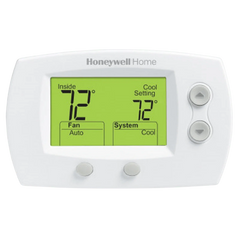 Honeywell TH5220D1029 FocusPRO 5000 Non-Programmable 2H/2C Digital Thermostat