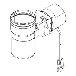 Lochinvar 100141561 Flue Damper for FB1251-2001 8 Inch Replacement MPN