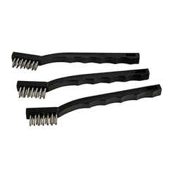 Mars 78910 Brush 3 x 7 Inch Stainless Steel Bristle Plastic Handle