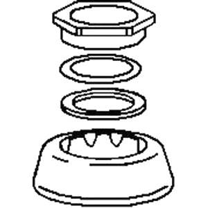 Sloan 0306125 Flush Valve Spud Coupling Assembly 3/4 Inch For Royal Flush Valve