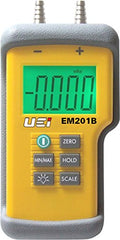 UEi Test Instruments EM201B Dual Input Differential Electronic Manometer, -40 to 40 in WG, +/-0.02 in WG < 2 in WC/+/- 1%RDG > 2 in WC