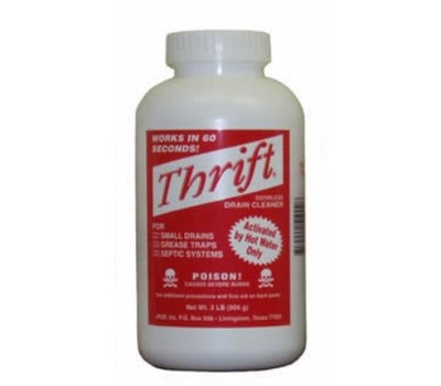 THRIFT MARKETING INC T-200 Odorless Drain Cleaner 2 lbs. Replacement MPN