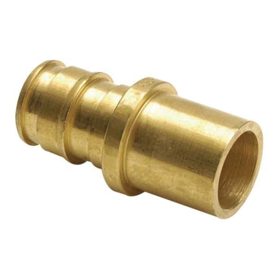 Uponor LF4501010 ProPEX 1 in. Brass PEX Expansion x Male Sweat Adapter