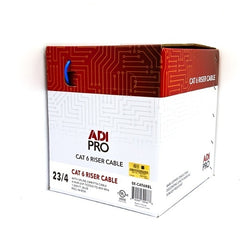 ADI PRO 0E-CAT6RBL CAT6 Riser Cable 1000' (304.8m) Reel in Box