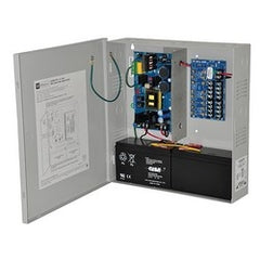 Altronix AL600PD8220 Access Power Supply Charger, Fused Outputs, 12/24VDC at 6A, 220VAC, BC300 Enclosure