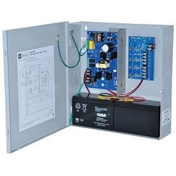 Altronix SMP3PMP4 Power Supply Charger, Fused Outputs, 12/24VDC at 2.5A, 115/220VAC, Supervision, BC300 Enclosure