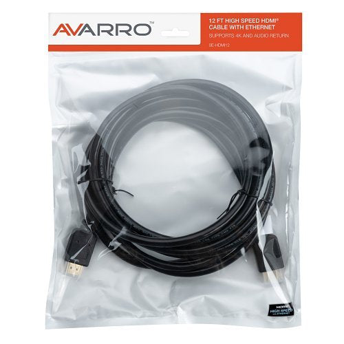 AVARRO HDMI12 0E-HDMI12 12' HDMI Cable with Ethernet