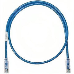 Belden C601106001 CAT6+ Patch Cord, BC, 4-Pair, 24 AWG Solid, CMR, 1' Blue