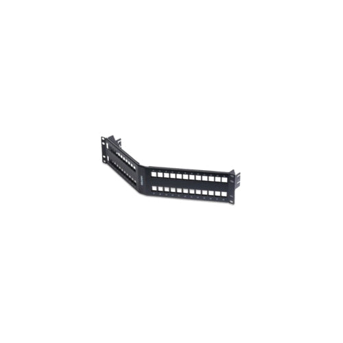 Belden AX104563 KeyConnect Shielded Patch Panel, 24-Port, 1U