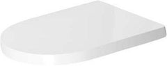 Duravit 0020190000 ME by Starck Elongated Closed Front Toilet Seat with Cover in White