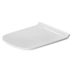 Duravit 0060590000 DuraStyle Elongated Closed Front Toilet Seat with Cover in White