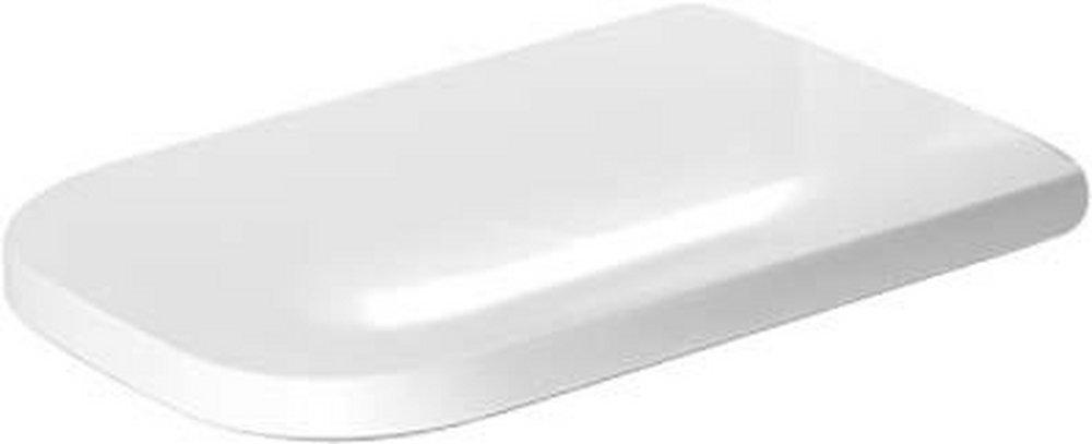 Duravit 0064690099 Happy D.2 Elongated Closed Front Toilet Seat with Cover in White