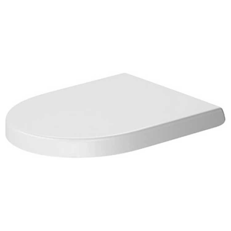 Duravit 0069890000 Elongated Closed Front Toilet Seat in White