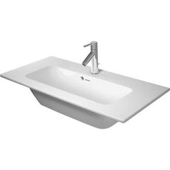 Duravit 2342830030 Lavatory Sink ME by Starck Wall Mount with Overflow 15-3/4 x 32-5/8 Inch 7-7/8 Inch Spread Rectangle