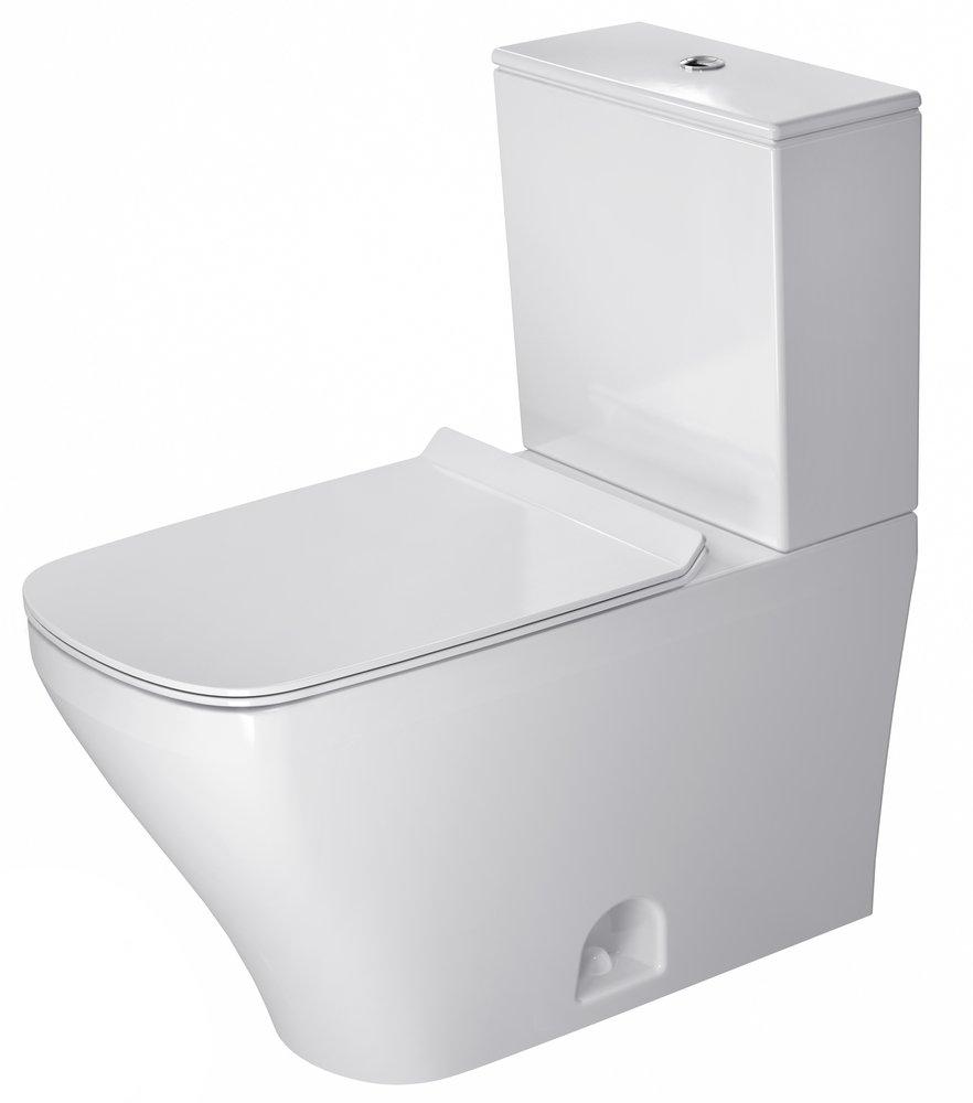 Duravit D4052000 DuraStyle 1.32/0.92 GPF Elongated Two Piece Toilet in White