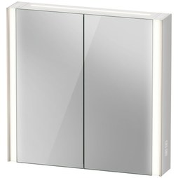 Duravit XV71420B1B1 Medicine Cabinet 32-1/4 x 31-1/2 Inch Double Mirror Champagne Matte