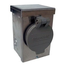 Generac 6346 Power Inlet Box 30A 125/250V Aluminum