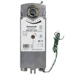 Honeywell MS4120F1006/U Damper Actuator Fast Acting 2 Position Spring Return 10.67 x 3.94 x 2.95 Inch