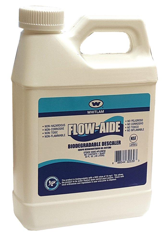 Whitlam FLOW1 Flow-Aide 1 Gal Hydronic System Cleaner