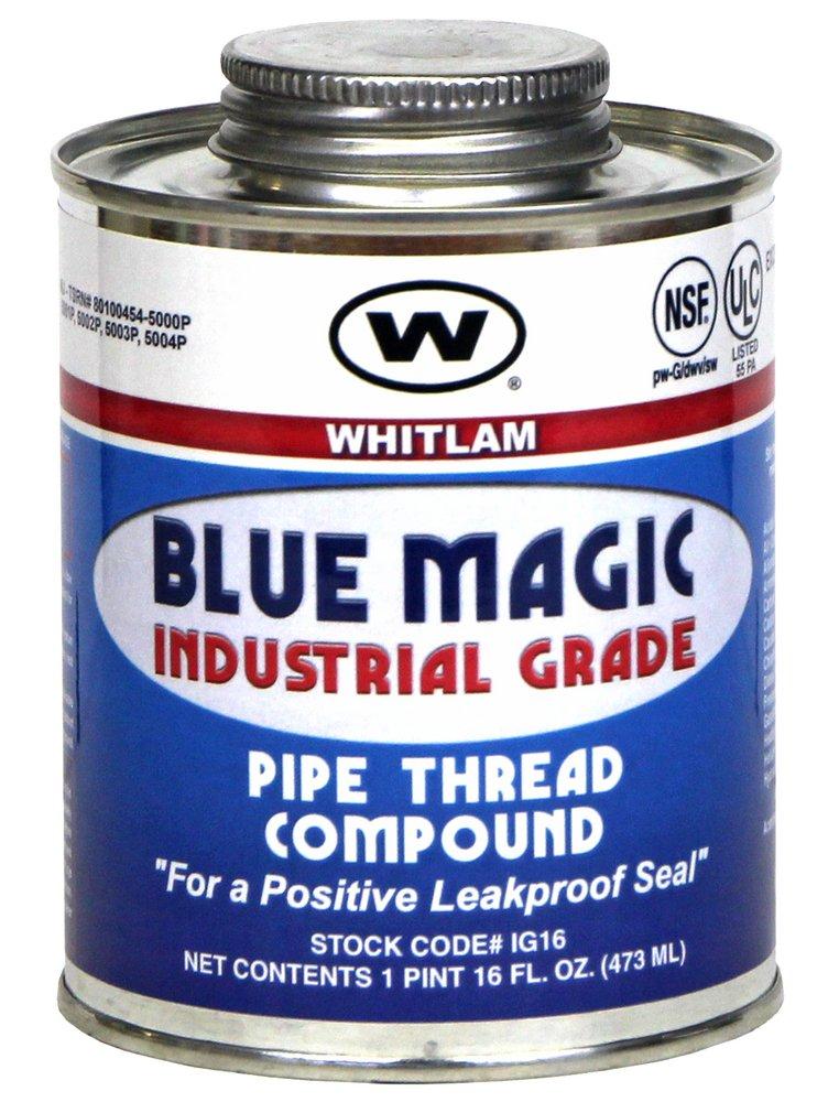 Whitlam IG32 Blue Magic 1 Qt All Purpose Blue Pipe Joint Compound