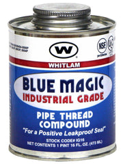 Whitlam IG32 Blue Magic 1 Qt All Purpose Blue Pipe Joint Compound