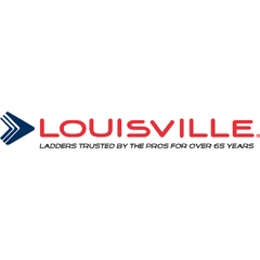 Louisville Ladder FCP1406HD 6ft Fiberglass Cross Pinnacle Ladder Type IAA 375lb Rated