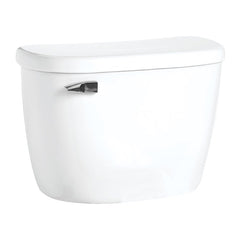 Mansfield 153010000 Toilet Tank QTM 1.0GPF White Left-Hand Lever