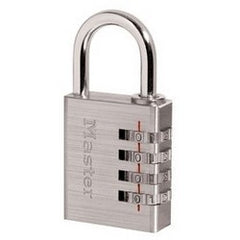 Master Lock 643D Combination Padlock, Numeric, Resettable, 1-9/16 Width, 7/8 Shackle Clearance