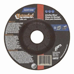 Norton 66252832390 Gemini A Type 27 Grinding Wheel 6 in Diameter 24 Grit