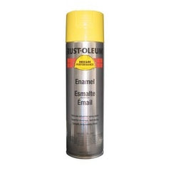 Rust-Oleum V2143838 High Performance V2100 System Enamel Spray Paint, 15 oz Can, Safety Yellow