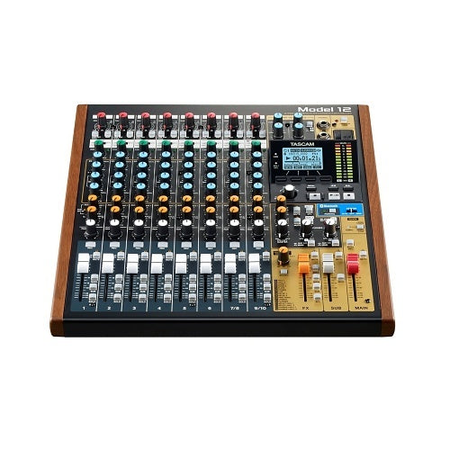 Tascam MODEL12 Model 12 12-Track Digital Recording Mixer with Daw Controller and Audio Interface