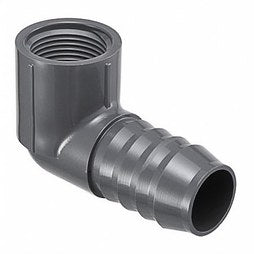 Spears 1407-130 Elbow 90 Degree Reducing 1 x 1/2 Inch PVC Insert x FIPT