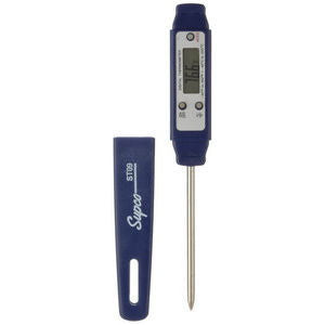 Supco ST09 Digital Pocket Thermometer -40 to 392 deg F 2-1/2 Inch