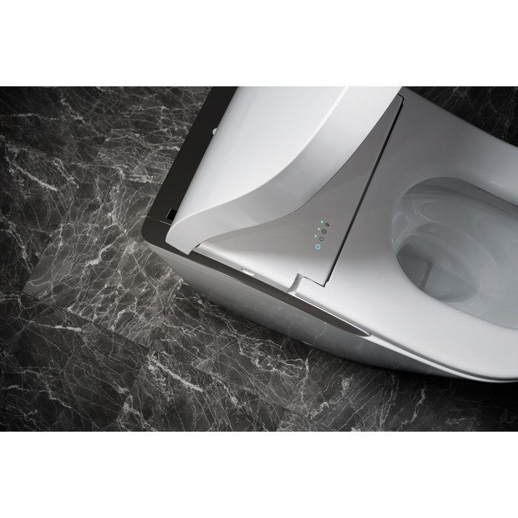 Toto SN8732M#01N Bidet Seat Neorest Elongated LS Top Unit with Nickel Trim 1.0/0.8 Gallons per Minute Cotton Heated WaterSense/CALGreen ADA