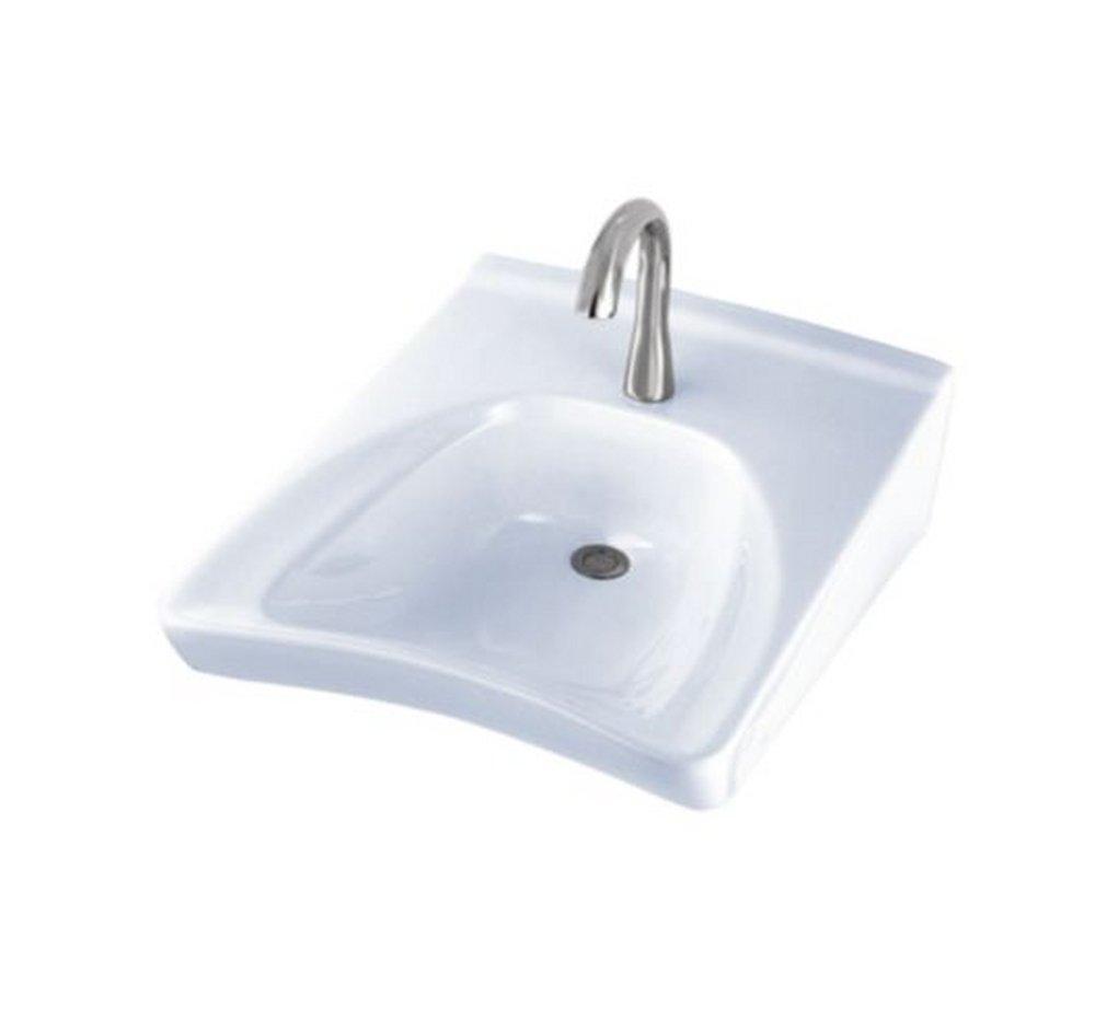 TOTO LT308#01 20-1/2 x 27 in. Rectangular Wall Mount Bathroom Sink in Cotton