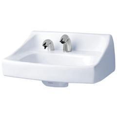 TOTO LT307A#01 20-7/8 x 18 Inch Rectangular Wall Mount Bathroom Sink Cotton