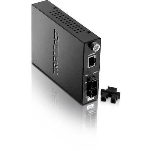 TRENDnet TFC-1000MSC Intelligent 1000base-T to 1000base-Sx Multi-Mode Fiber Converter