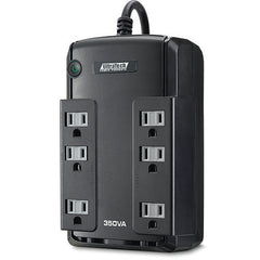 UltraTech 0E-350V6 Battery Backup Compact UPS 350VA/255W 6 Outlets