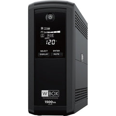 UltraTech 0E-1500V10RD 1500VA/ 900W Battery Backup Line-Interactive Mini-Tower UPS with 8 Outlets