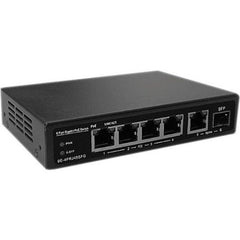 UltraTech 0E-4PRJ45SFG 6-Port Gigabit PoE Switch, 4-Port PoE + 2-Port Uplink