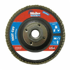 Weiler 31347 Vortec Pro Coated Abrasive Flap Disc 4-1/2 in Diameter 120 Grit