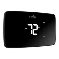 White Rodgers 1F76U-22WFB Thermostat Sensi Lite 1 Heat/1 Cool and 2 Heat/1 Cool Programmable Black