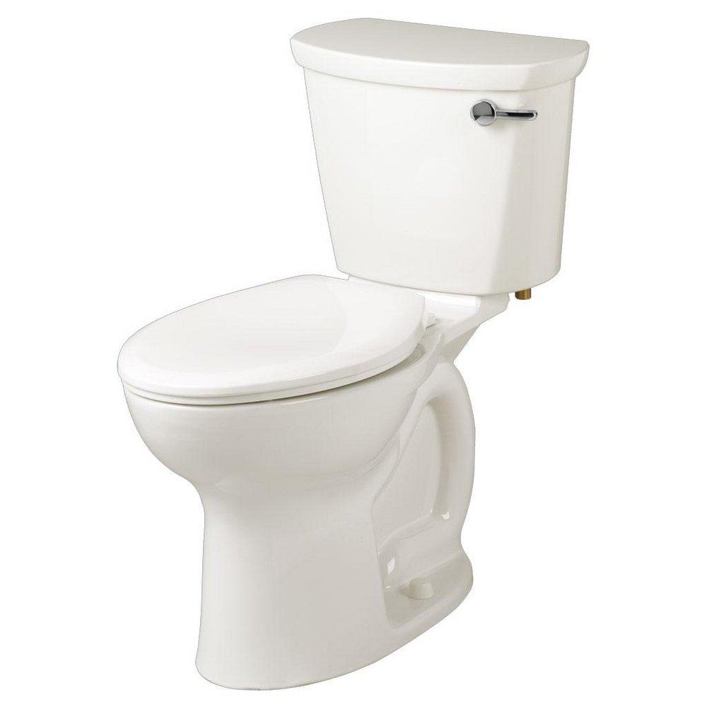 American Standard 215AA.105.020 Cadet 1.28 gpf Elongated Two Piece Toilet in White