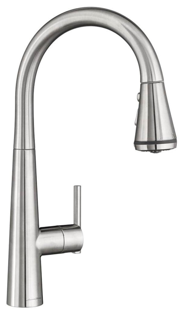 American Standard 4932.300.075 Edgewater Single Handle Pull Down Kitchen Faucet in Stainless Steel - PVD