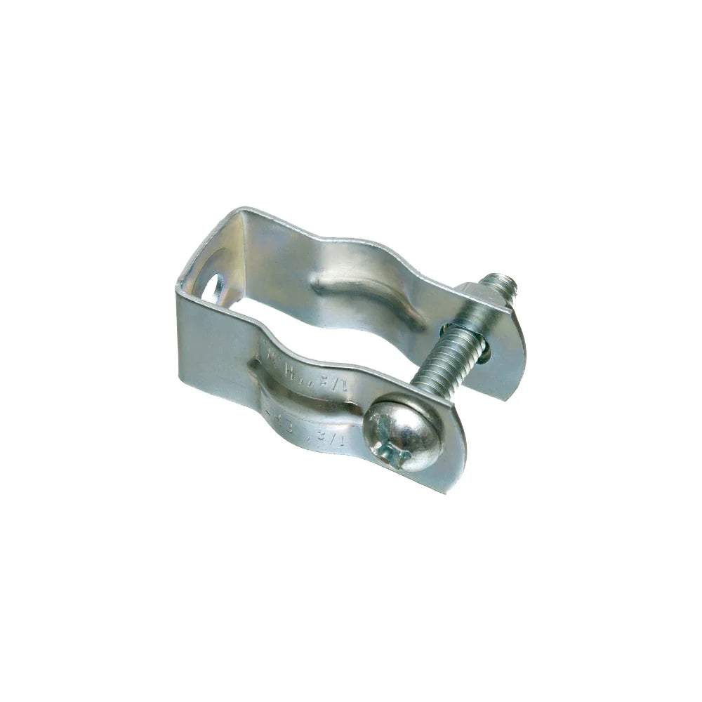 Arlington 2040 Plated Steel Pipe Hanger With 1/4 Bolt And 1/4 Hex Nut Rigid 1-1/2