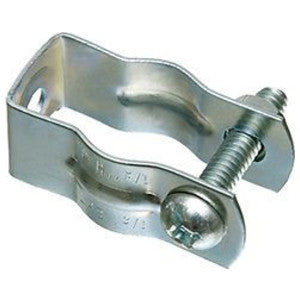 Arlington 2040 Plated Steel Pipe Hanger With 1/4 Bolt And 1/4 Hex Nut Rigid 1-1/2