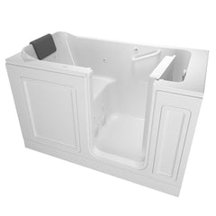 American Standard 3260.215.WRW Luxury Series 59-3/4 x 32 in. Whirlpool Walk-In Bathtub with Right Drain in White