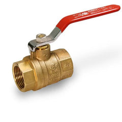 Everflow 300T034 3/4 IPS Brass Gas Ball Valve Full Port Heavy Duty, For Non-Potable Water Use