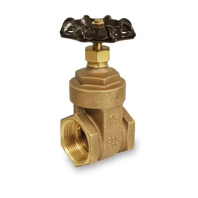 Everflow 207T212 | 2-1/2 IPS Brass Gate Valve Full Port Heavy Duty | 207T212