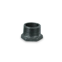 Everflow BMBU1143 | 1-1/4 X 1/2 Black Hex Bushing